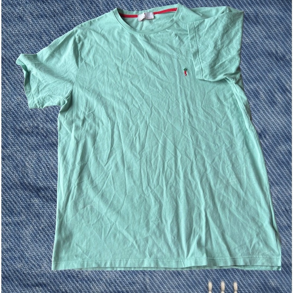 Circolo Vela Posillipo Mens‎ 3XL Mint Green T-Shirt Made in Italy Blokecore